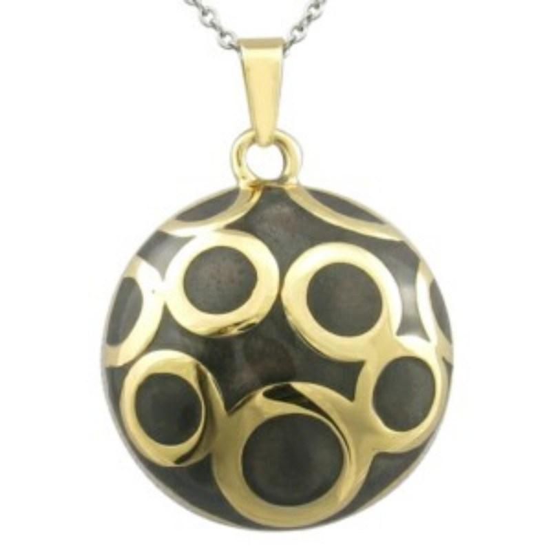 Stainless Steel Metal Hollow Ball Pendant