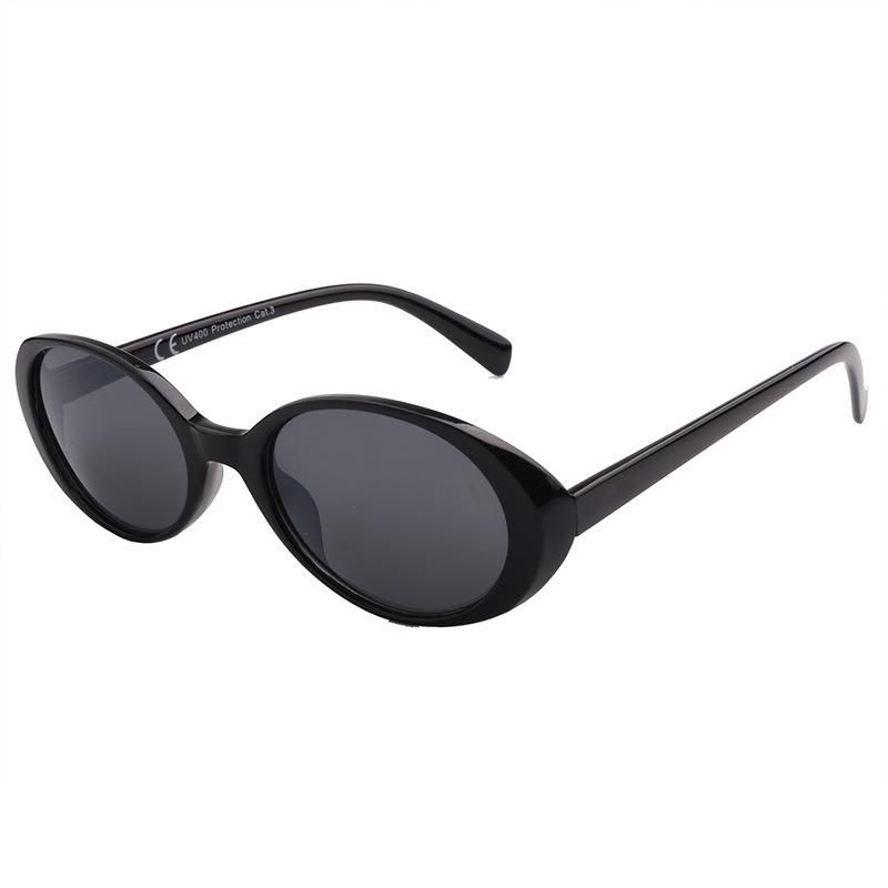 2020 Tiny Ellipse Black Fashion Sunglasses