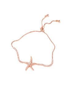 Fashion Adjustable Stainless Steel Adjuestable Zircon Star Pendant &#160; Women Bracelet