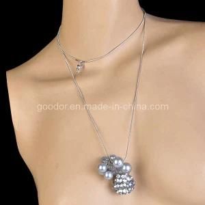 Alloy Flower Necklace (GD-AC185)