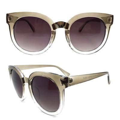 Oversize Fashion Sunglasses with Metal Bridge