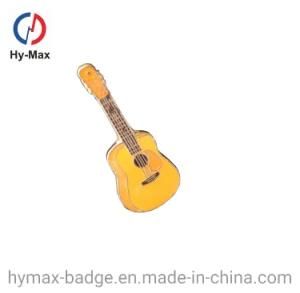 Metal Material and Pin Product Type Guitar Lapel Pin