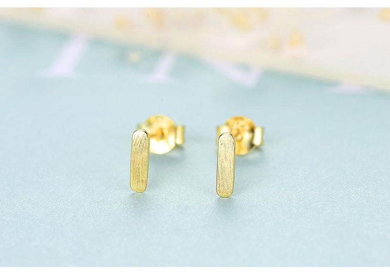 Minimalist Style Sterling Silver 925 Ear Studs