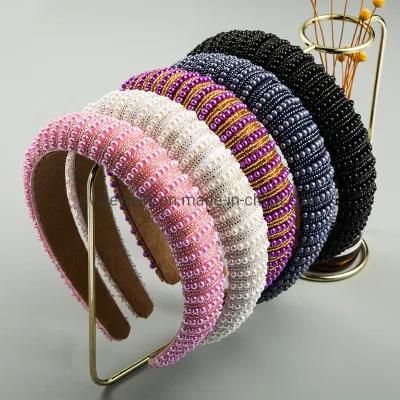 High Pearl Web Celebrity Temperament Hair Band Hair Accessories