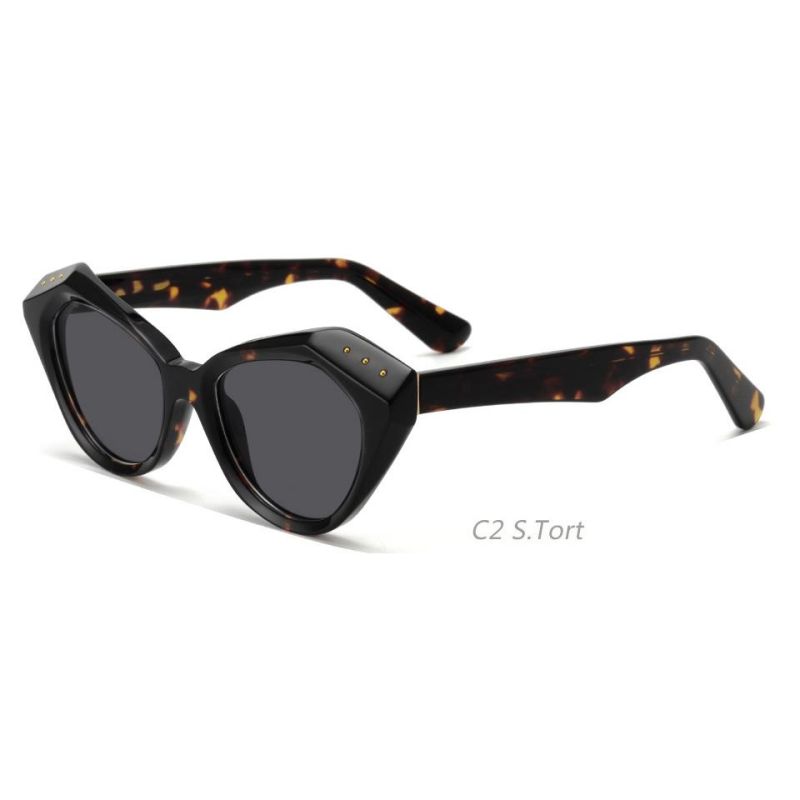 2022 New Fancy Custom Logo Spectacles Acetate Optical Glasses Special Design Sunglasses Shenzhen Supplier