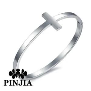 Silver Colour Stainless Titanium Steel Jewelry Bracelet