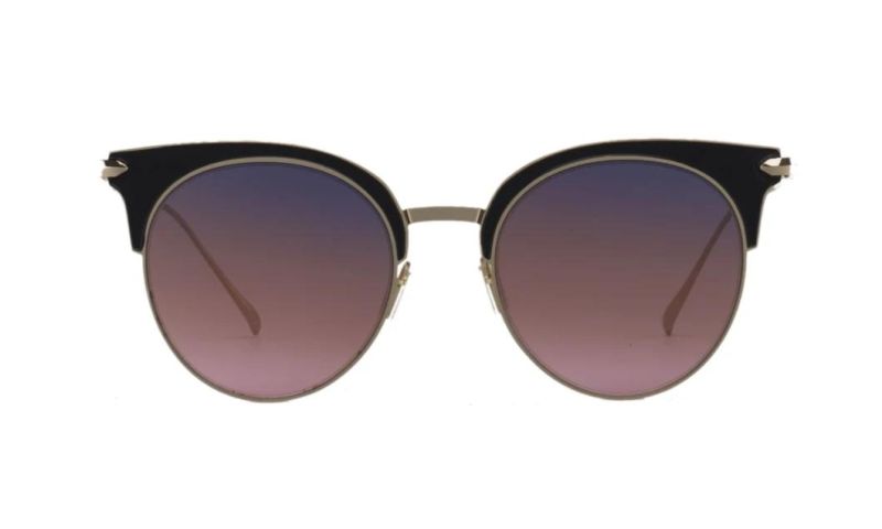 Cat Eye Shape New 2021 Fashion Metal Polarized Sunglasses