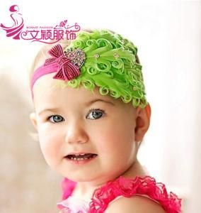 Cute Baby Headband, Baby Crochet Headband, Baby Feather Headband (LC-HB-044)