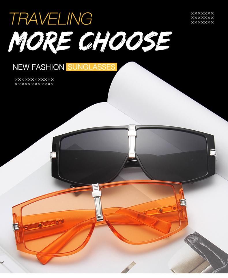 Sunglasses Trend Big Frame European and American Ins Exaggerated Funny Glasses Men and Women The Same Sunglasses