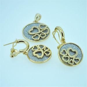 The News Fashion Jewellry Set, Special Love Shape Jewelry Earrings and Pendant