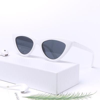 Custom New Design Beach Black Cat Eye Sunglasses for Women Gift