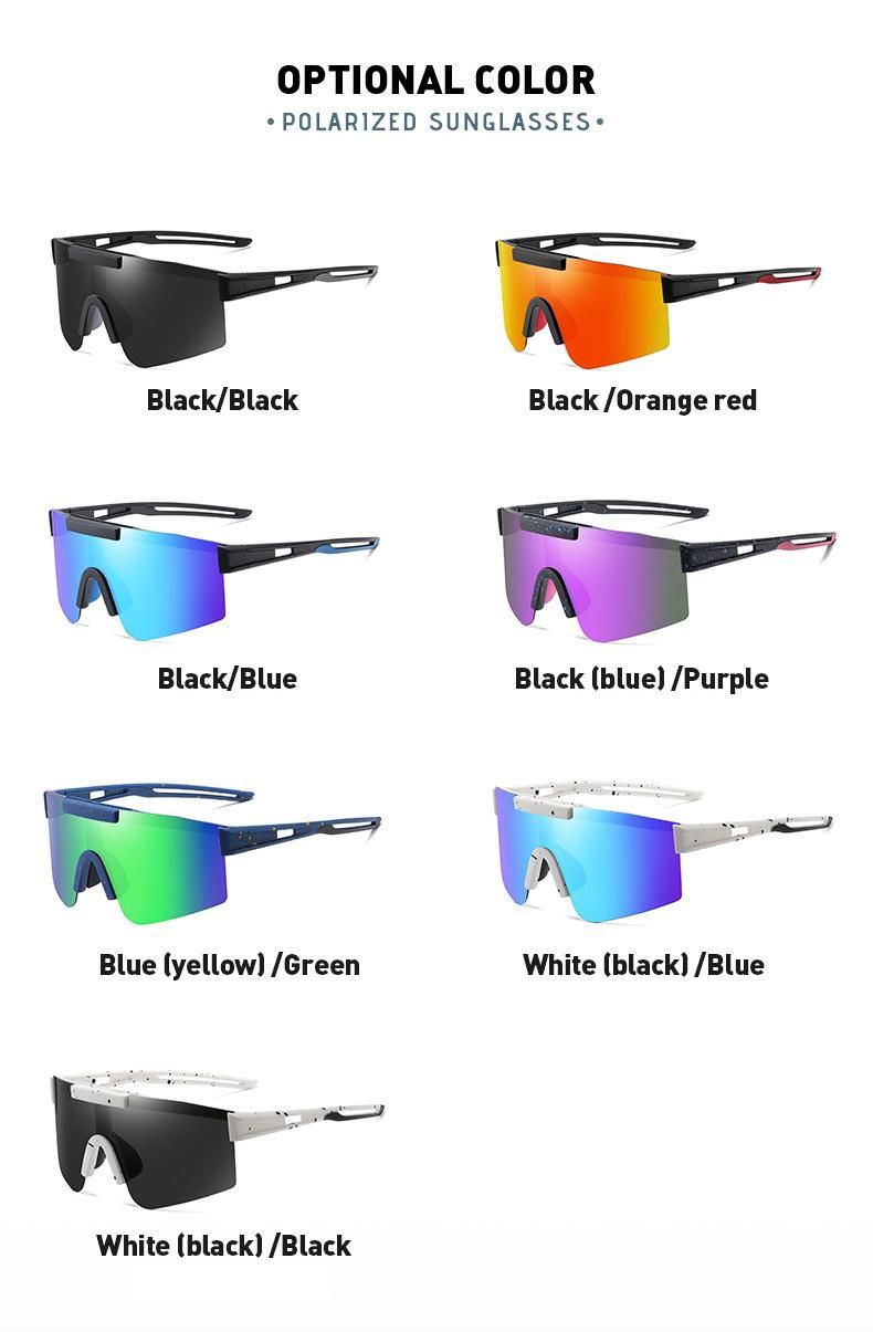2022 New Style Hot Selling Men and Women Fashion Trend Cycling Sports Outdoor Polarized UV400 Sunglasses