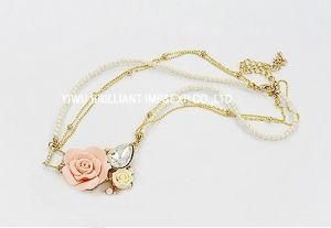 Gold-Plating Pearl Necklace Set (BR-70005)