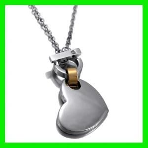 2012 Heart Shaped Stainless Steel Pendant Jewelry