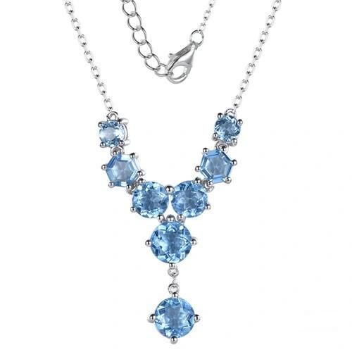 925 Silver Main Stone Glass Earring for Girls
