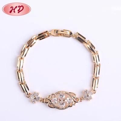 Fashion Charm 18K Gold Plated Women Jewelry Bracelet