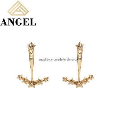 Fashion Accessories High Quality Jewellery Fashion Jewelry 925 Silver Factory Wholesale Beauty Fine Star Earring for Gifts