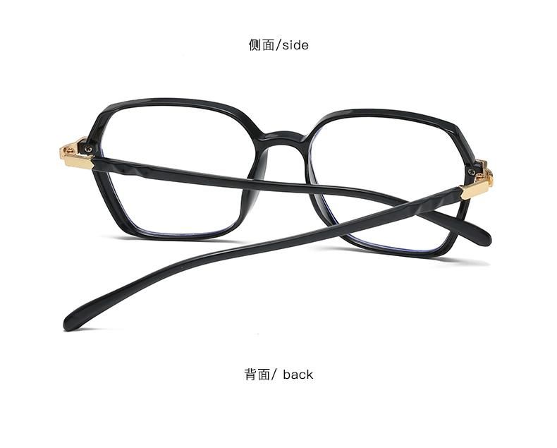 Sunglasses New European and American Irregular Anti-Blu-Ray Glasses Female Candy Color Flat Glasses