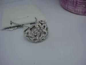 Fashion Stainless Steel Casting Jewelry Bling Ring (RZ3746)