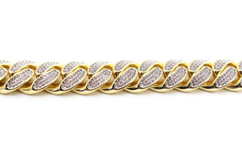 14K Cuban Link Bracelet Fashion Jewelry Chain