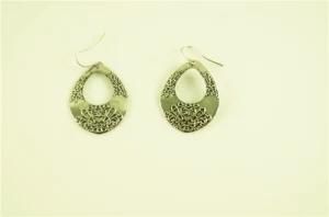 Vintage Textured Alloy Earring