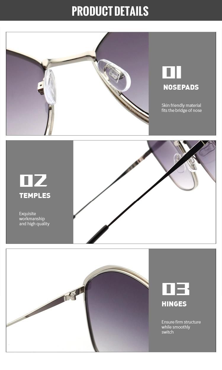 2022 Fashion Women Sunglasses High Quality Vintage Shades Glasses Distributor
