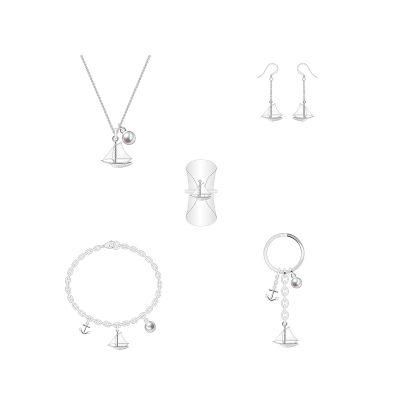 ODM New Design Sailboat Shape Fashion Jewelry Set