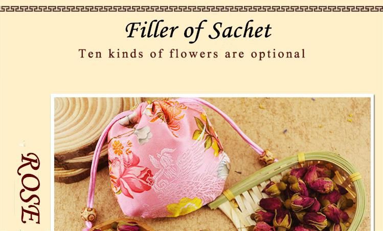 Dried Flowers Sachet Material Chinese Herbal Medicine