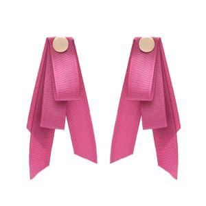 Fashion Vintage Jewelry Accessories Handmade Ribbon Bow Earrings