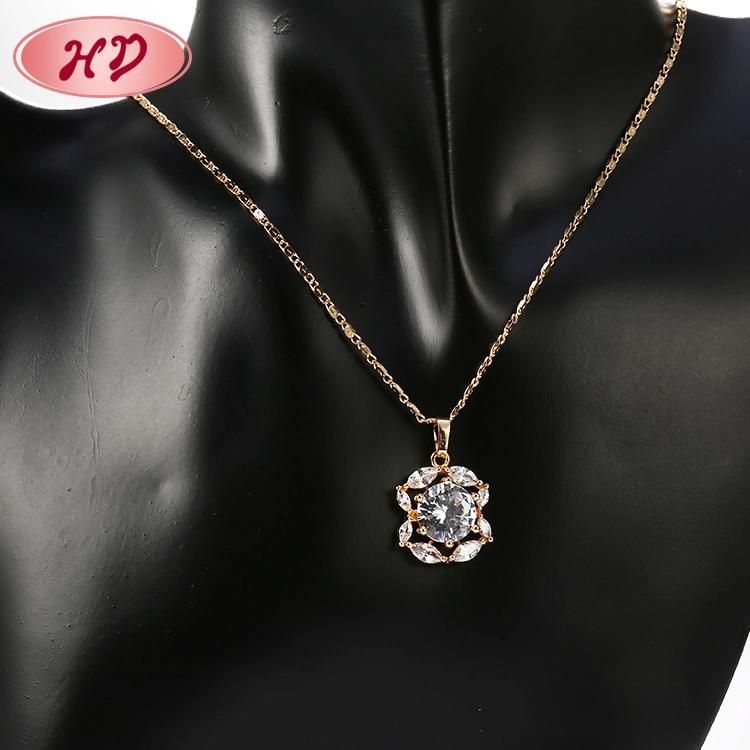 Fashion Costume Imitation Women 18K Gold Plated Ring Bracelet Charm Jewelry with Earring, Pendant, Necklace Sets Jewelry