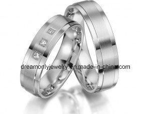 Europe Quality Engagement Wedding Band Sterling 925 Italian Silver Ring