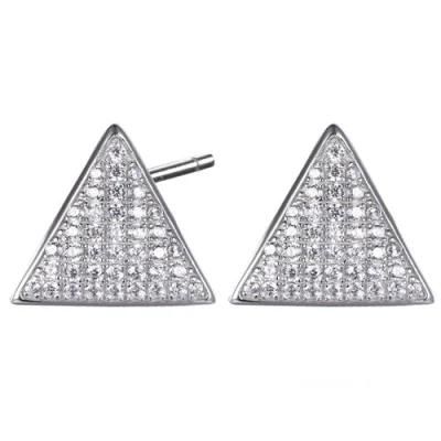 Triangle 925 Sterling Silver Stud Earring