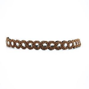 New Fashion Bohemian Brown Beads Hairwraps National Style Handmade Elastic Personality Hairwrap Original Headbands