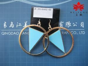 Fashion Alloy Jewelry Hollow out Geometry Shaped Earring