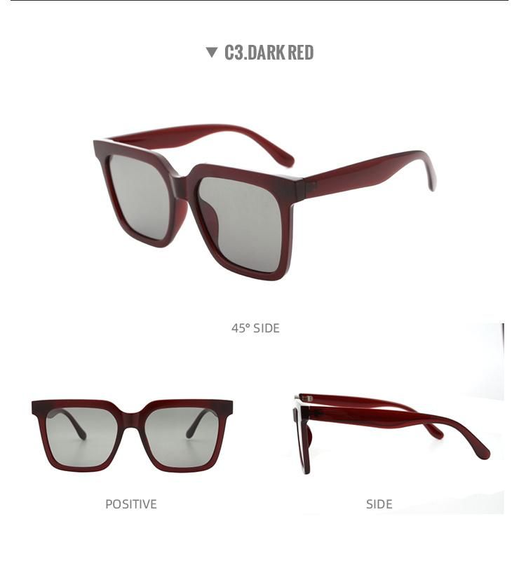 2022 Designer Hot Sale High Quality Popular Retro Lady′ S Polarized Sunglasses