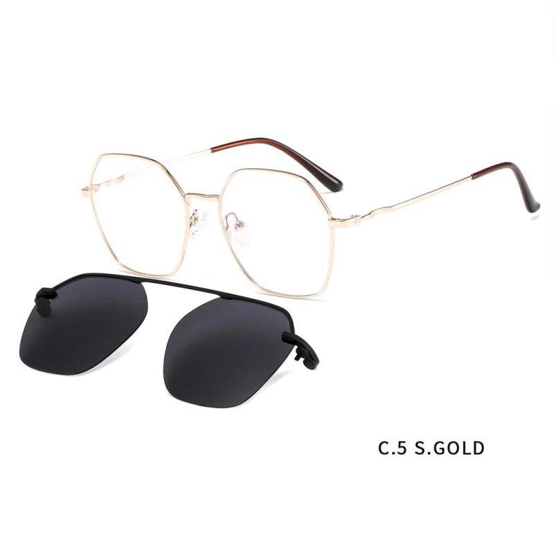 Polarized Lens for Prescription Glasses Metal Polarized Clip on Sunglasses Magnet Clip on Sunglasses
