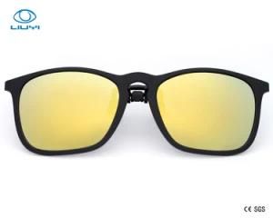 Polarized Clip on Sunglasses From Factory with Cheap Price for Man Woman OEM ODM Model 4187-Gr