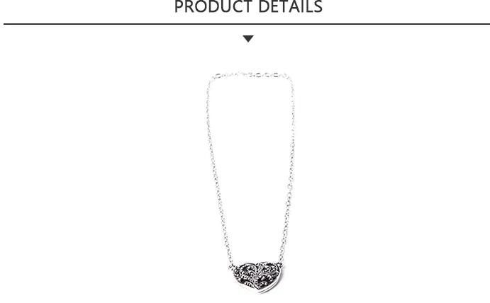 2020 Most Popular Fashion Jewelry Silver Pendant Necklace with Love