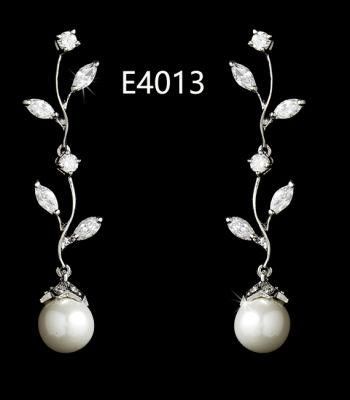 Wedding Pearl Jewelry, Wedding Pearl Earring, Bridal Pearl Jewelry, Bridal Pearl Earring
