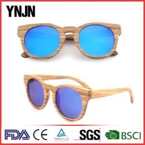 Natural No Logo Fashion Wood Sunglasses (YJ-MB480)