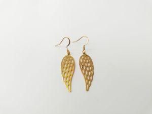 Stainless Steel 24K Gold Color Earring