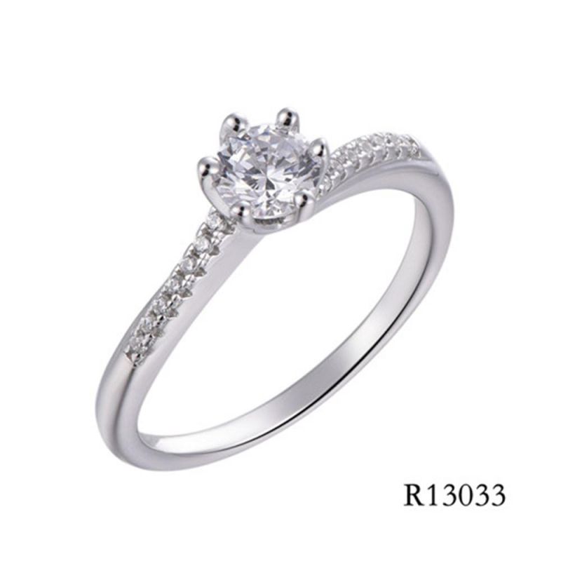 Daily 925 Silver with CZ Ring for Women 