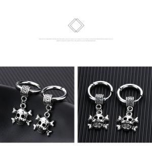 Skull Pendant Stainless Steel Earrings Drop