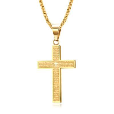 Classic Excellent Couples Jewelry Cross Pendant Christian Product for Np-F-Dz269