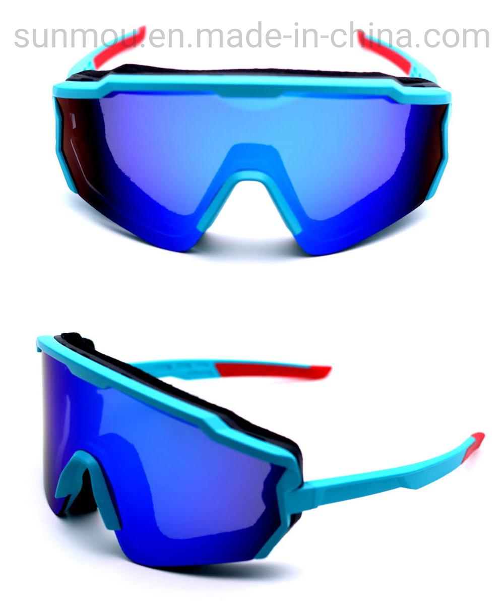 SA0833A02 100% UV Protection Polycarbonate PC Lens Eyewear Sunglasses Eye Glasses High Quality Popular Walking Protective Glasses Mask for Men Women Unisex