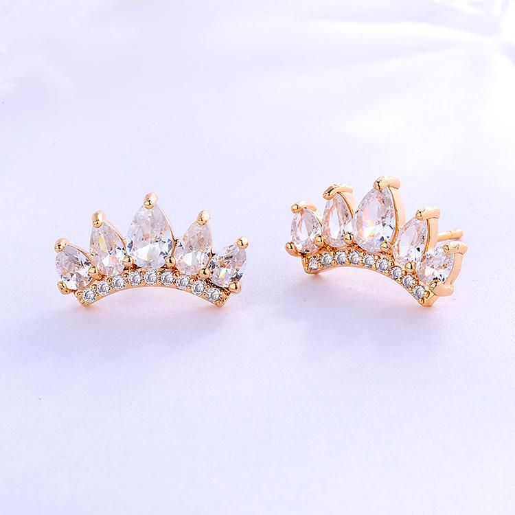 Fashion Jewelry Design Custom Made Custom Gold Stud Earring Designs