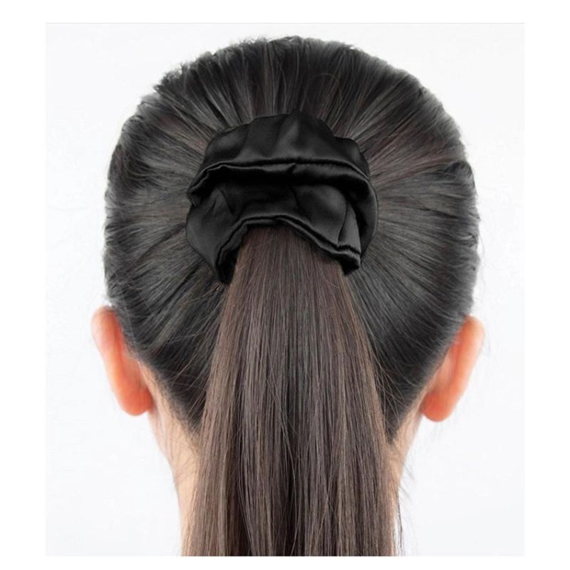 Simple Fashion Silk Scrunchies for Lady
