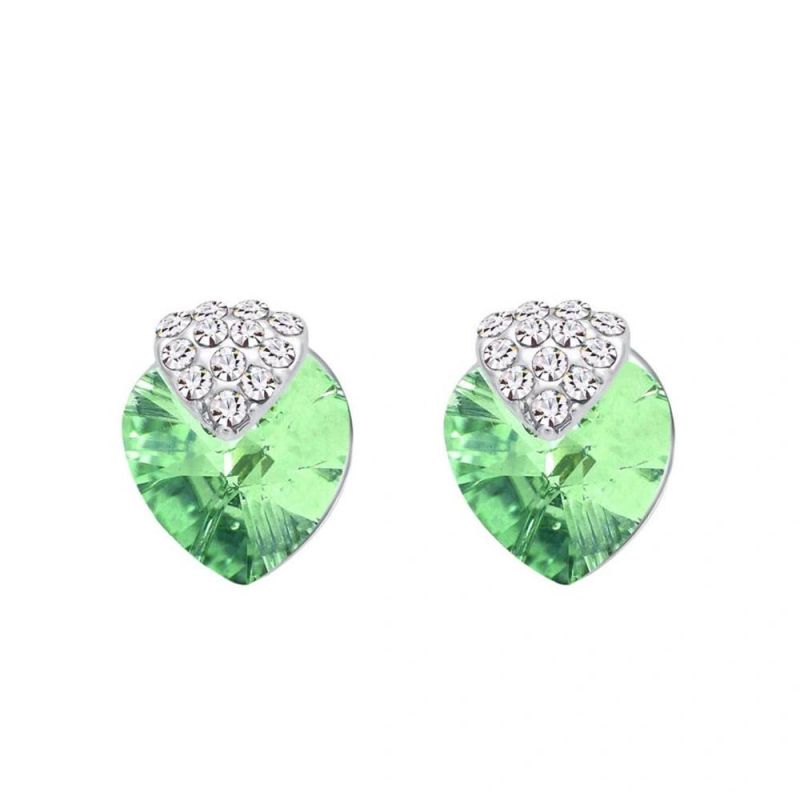 Sweet Crystal Rhinestone Stud Earring-D6