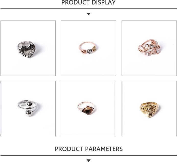Characteristic Fashion Jewelry Lion Shape Gold Ring