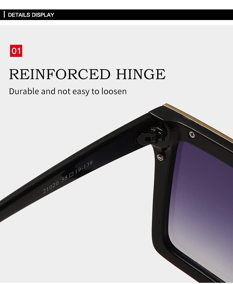 Hot Whosale Trendy Classic Retro Designer Style Vintage Frame Sunglasses